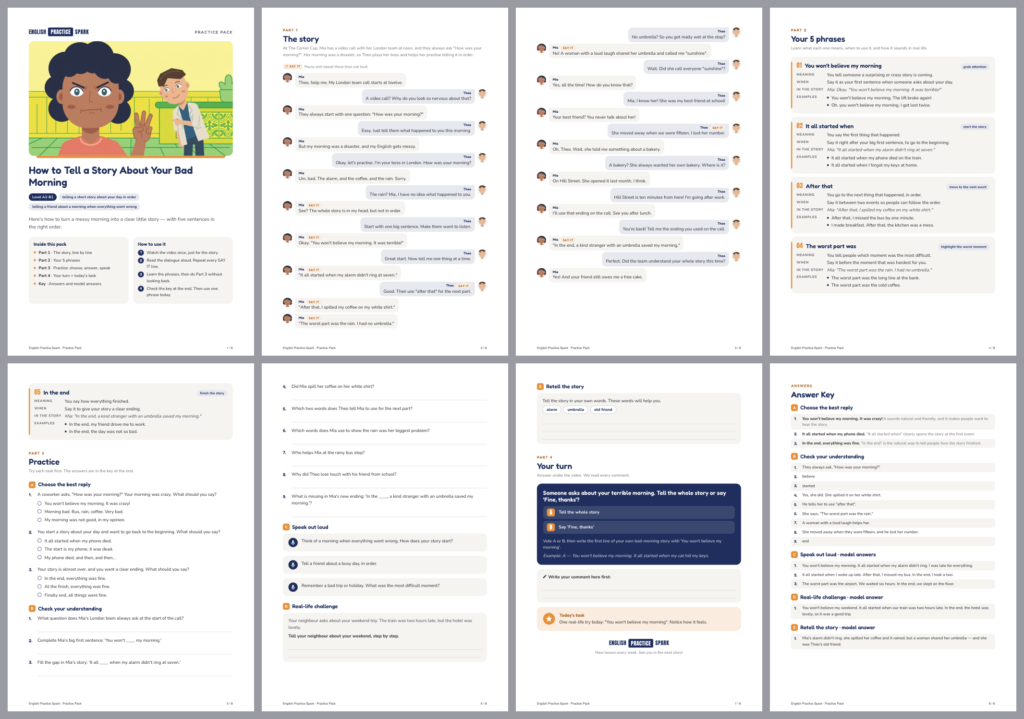 Everyday People Practice Pack preview